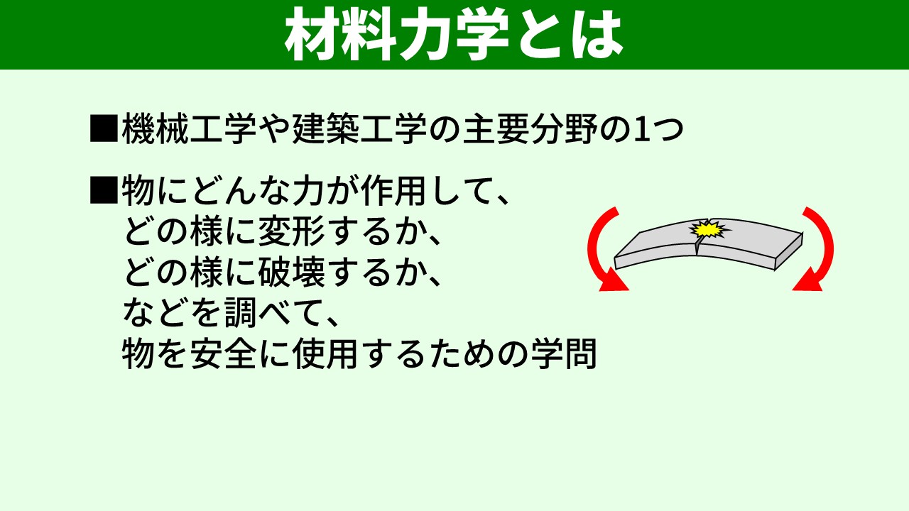 材料力学の定義